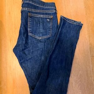 Rag and Bone/JEAN 9in rise skinny jeans